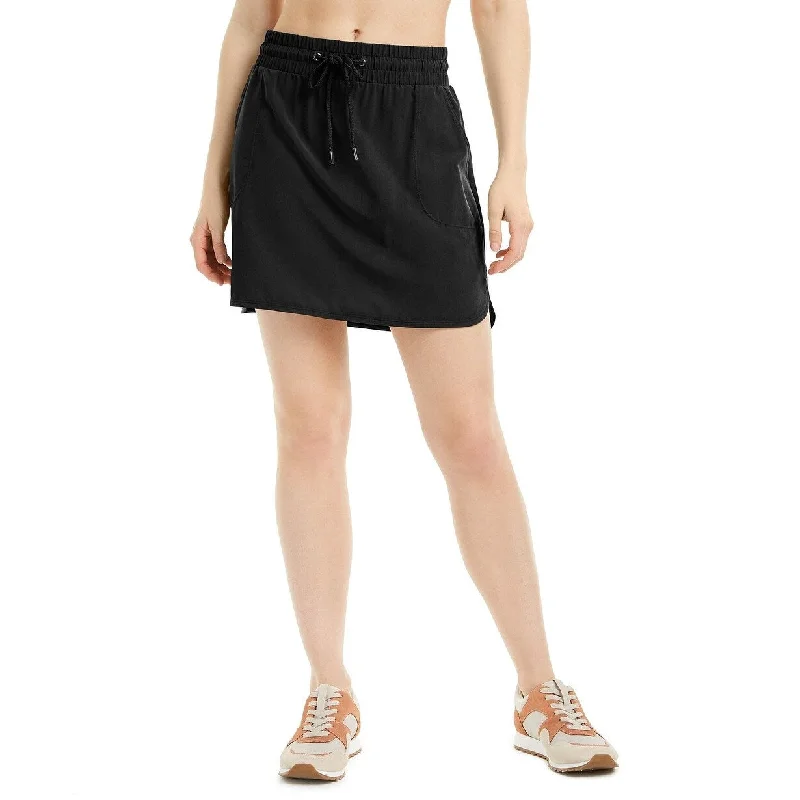 Ideology Women's Drawstring Skirt Black Size Small