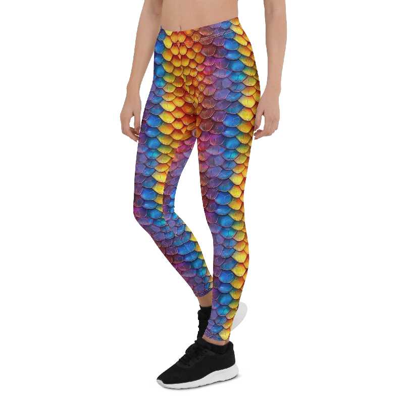 Rainbow Scales Leggings