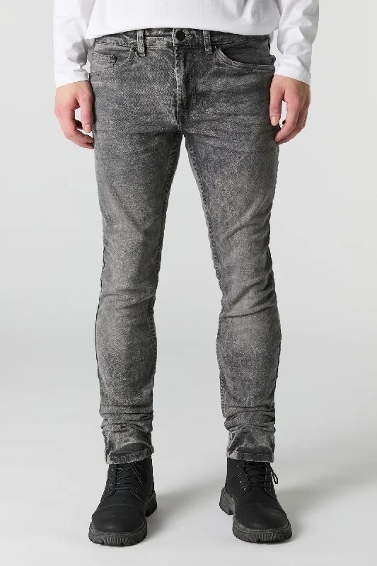 Grey Washed Skinny Jean