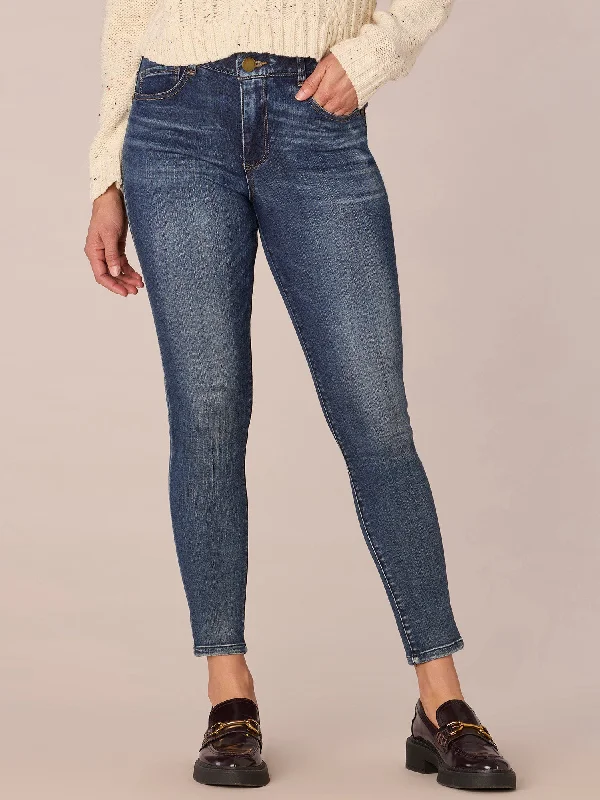 "Ab"solution High Rise Ankle Length Petite Jeans