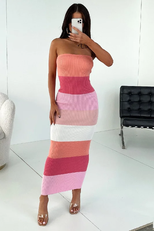 Drake Maxi Dress - Pink