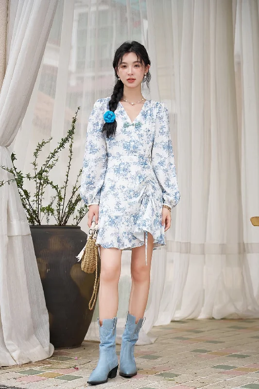 Floral Midi Dress for Women