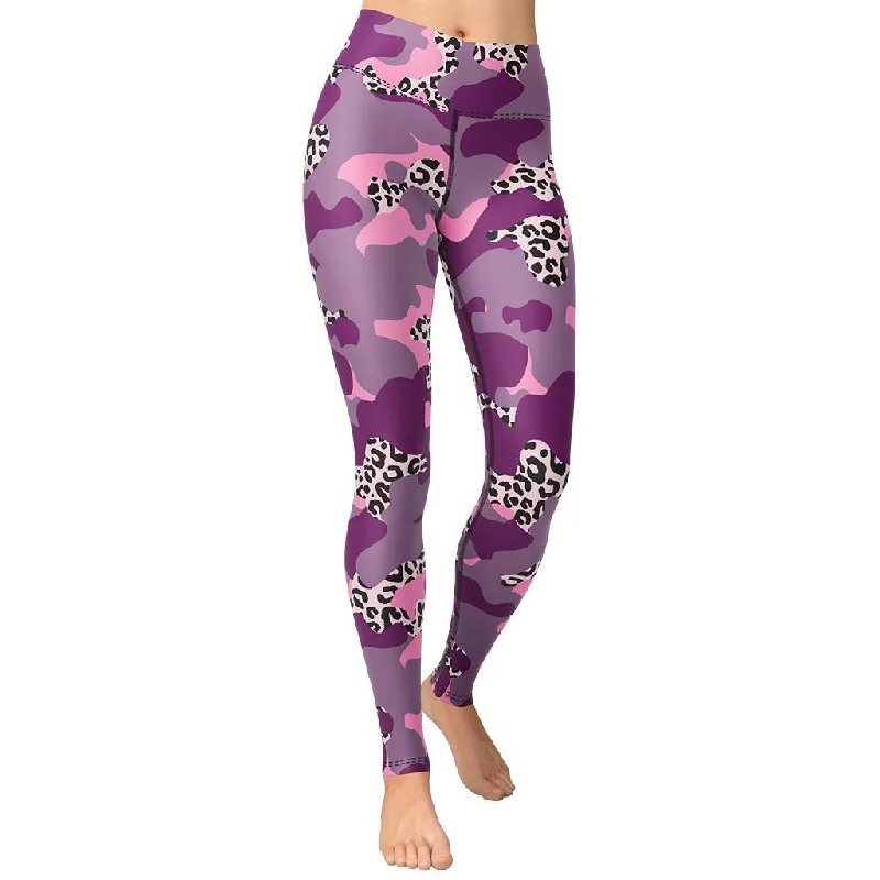 Leopard Camo Yoga Leggings