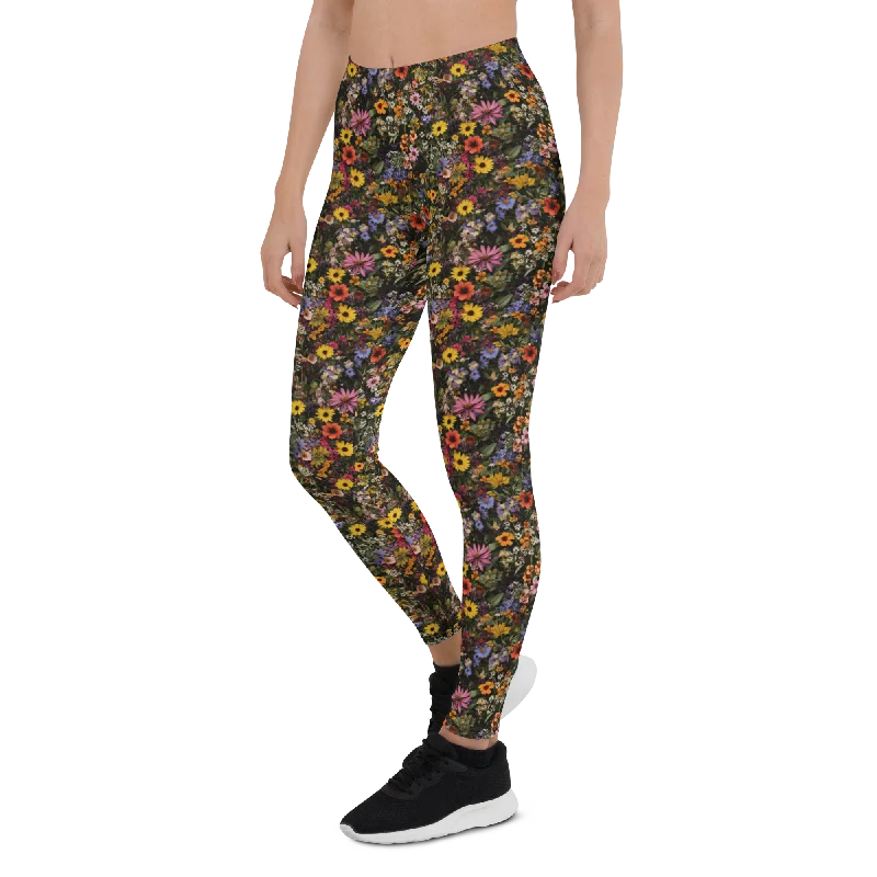 Wild Prairie Flower Leggings