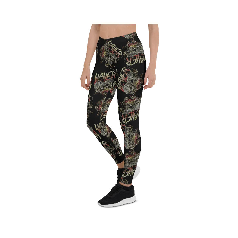 Slayer Dual Skull Leggings