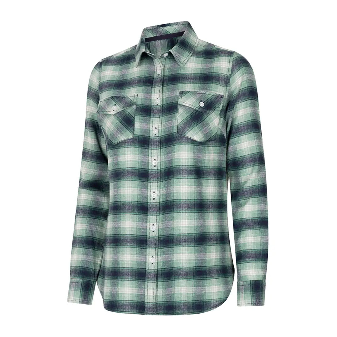 Hoggs of Fife Ladies Isla Flannel Check Shirt