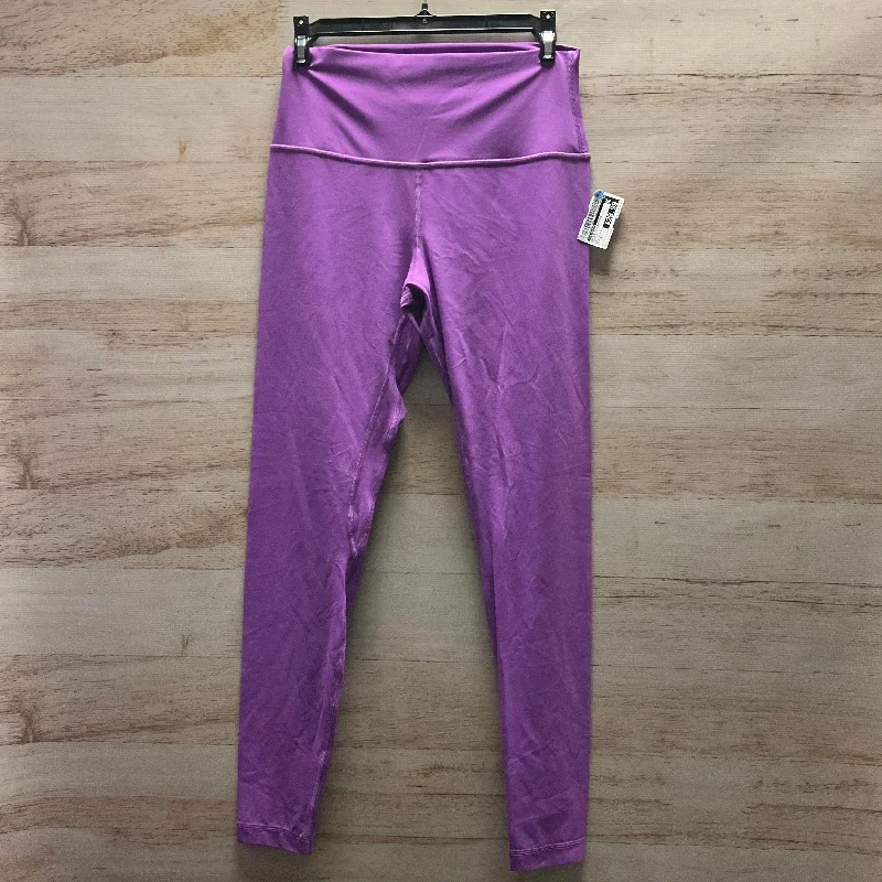 Athletic Leggings By Lululemon In Purple, Size: 8