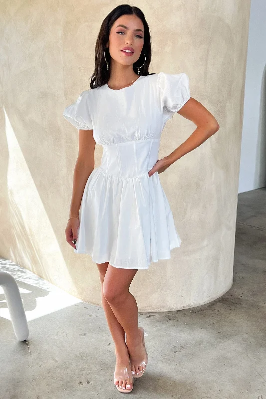 Jordyn Dress - White