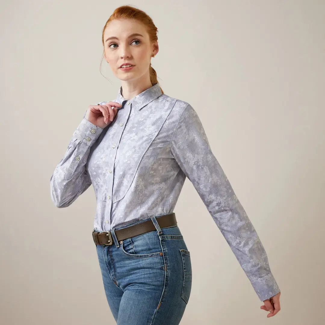 Ariat Womens Muir Long Sleeve Blouse