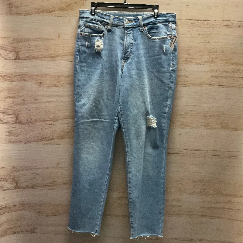 Jeans Skinny By Old Navy In Blue Denim, Size: 10