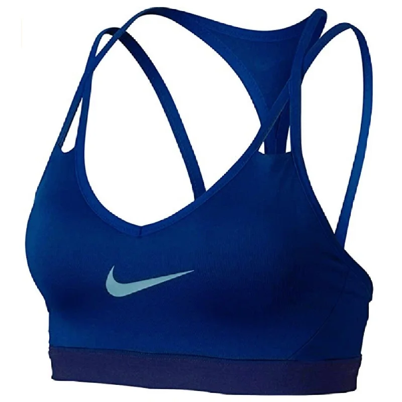 Nike Women's Pro Indy Cooling Sports Bra Blue Jay Binary Blue Size Extra Large - X-Large