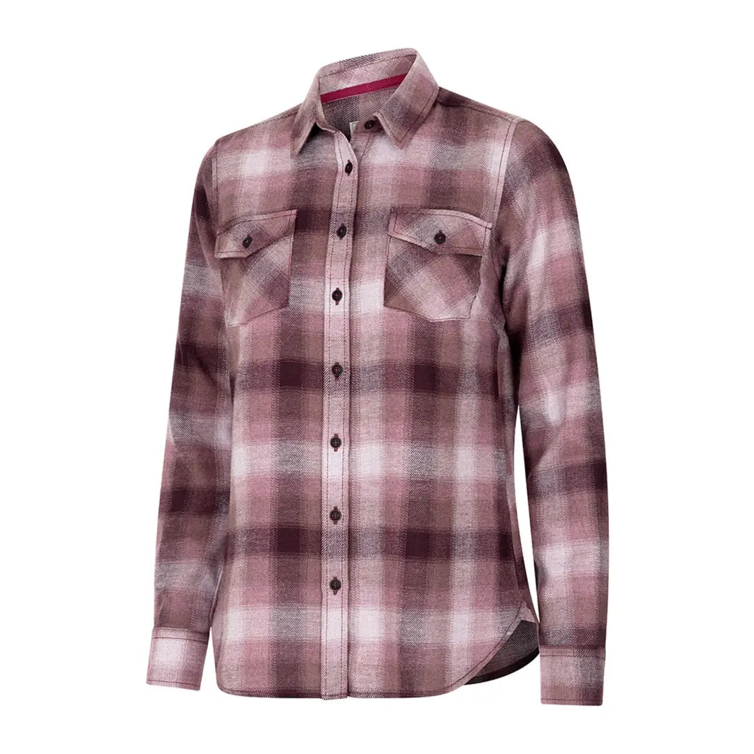 Hoggs of Fife Ladies Isla Flannel Check Shirt