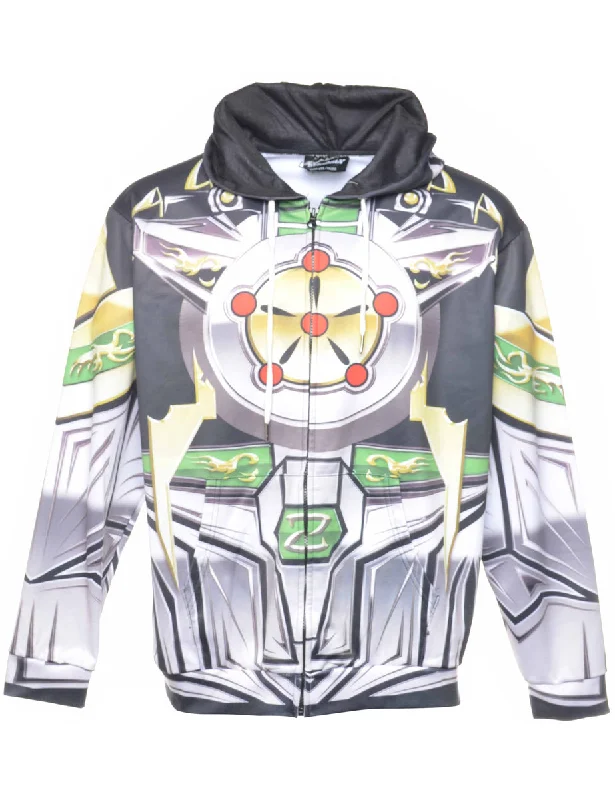 Printed Hoodie - XXL