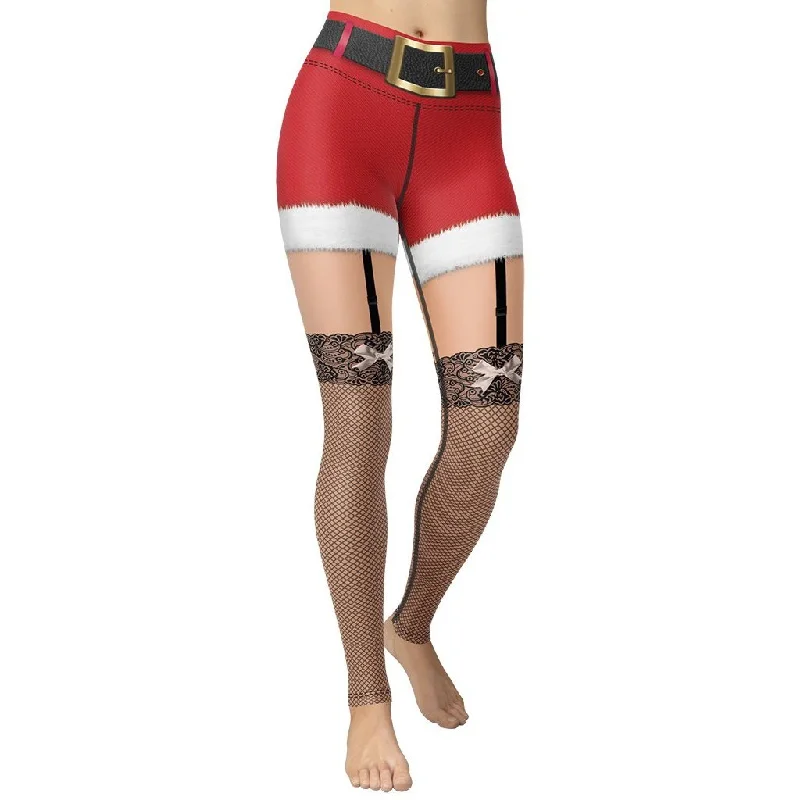 Call me Santa Christmas Yoga Leggings