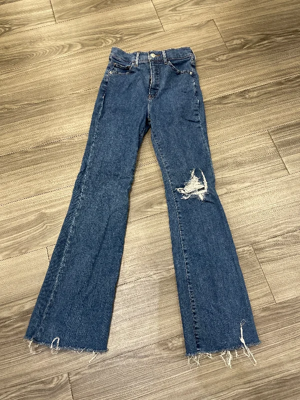 Jeans Flared By Express In Blue, Size: 2