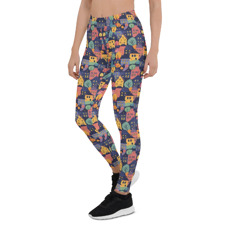 Haunted Town Leggings