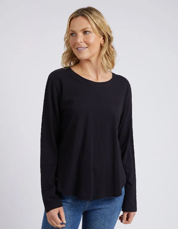 Elm Everyday L/S Tee Sharp Women's Italian