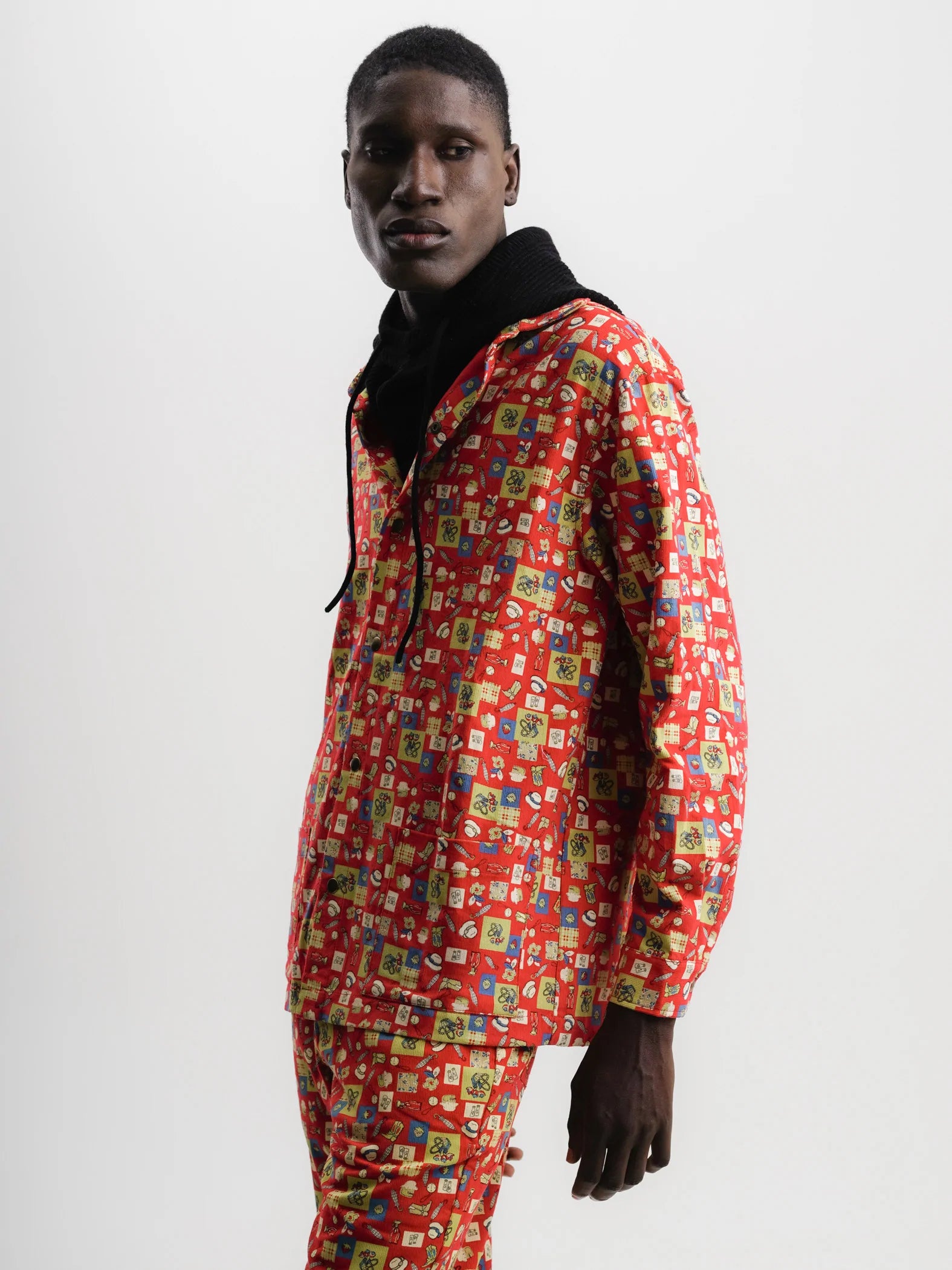 Funky Corduroy Overshirt European